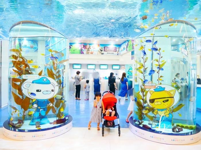韓國自由行｜首爾COEX水族館。近三成站